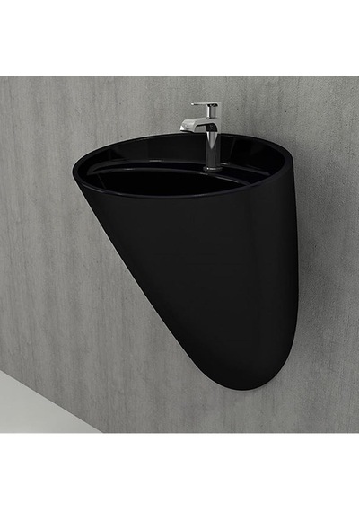 Bocchi Venezia Asma Monoblok Lavabo Parlak Siyah 1083-005-0126