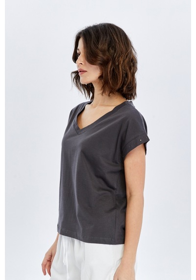 Fashion Friends Kadın Bluz 26y0034k1 Antrasit