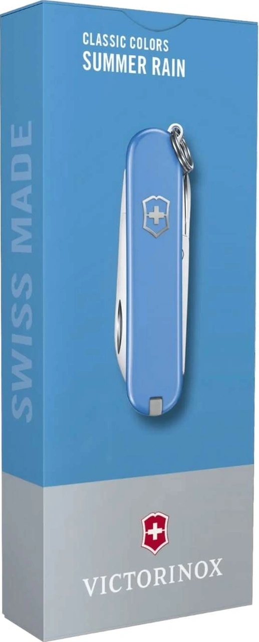 Classic Summer Rain Mavi Kamp Çakı - Victorinox - 0.6223.28g Çok Renkli