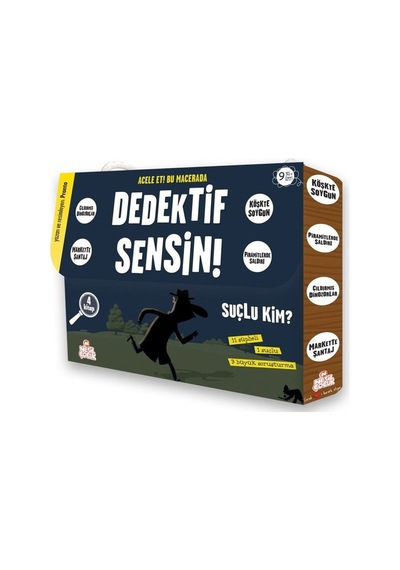 Dedektif Sensin!-4 Kitap Takım - Pronto - Nesil Çocuk Yayınları