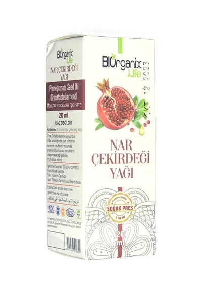 Biorganix Life Nar Çekirdeği Yağı 20 ML