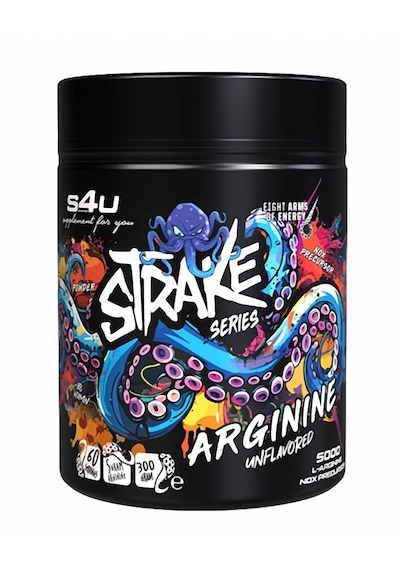 S4u Strake Series Arginine Aromasız 300g - Saf Performans Aromasız