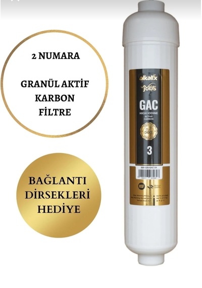 Alkalix 5'li Su Arıtma Filtre Seti Universal - Tüm Tezgah Altı Cihazlarla Uyumlu - Bağlantı Dirsekleri  Membran Dahil -