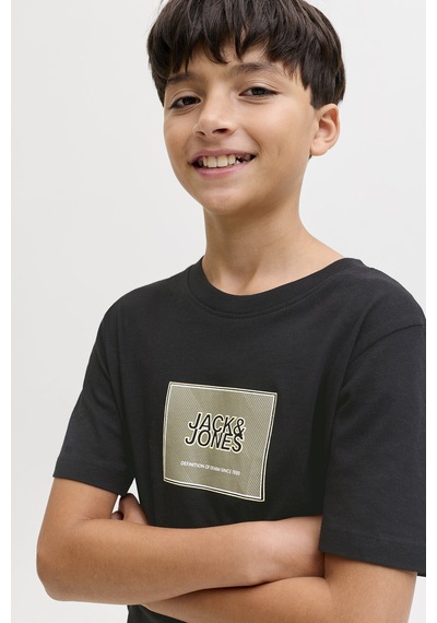 Jack & Jones Junior Jack&jones Junıor Erkek Çocuk Tişört 12289914 Siyah