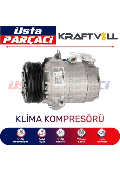 Wöbermann + Kraftvoll Opel Astra G 1998-2009 Klima Kompresörü