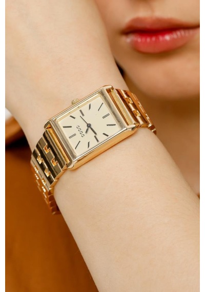 Maria Gold Kadran Gold Kordon Kadın Kol Saat Gold