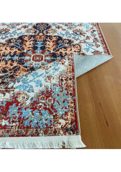 Prizma Halı Vintage Kilim V-6515 Çok Renkli