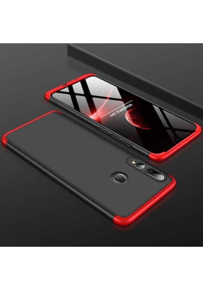 Huawei Honor 9X Kılıf Lens Tam Korumalı Gkk Sert Kapak