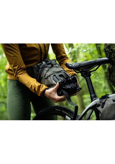 Ortlieb F9904 Bikepacking Seadde-bag Two Sele Altı Çanta 13l Kum Rengi Su Geçırme Kahverengi