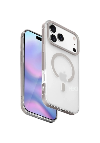 Apple Uyumlu iPhone 17 Pro Max Hbc-394 Himalayas Magsafe Kapak - Titan Gri