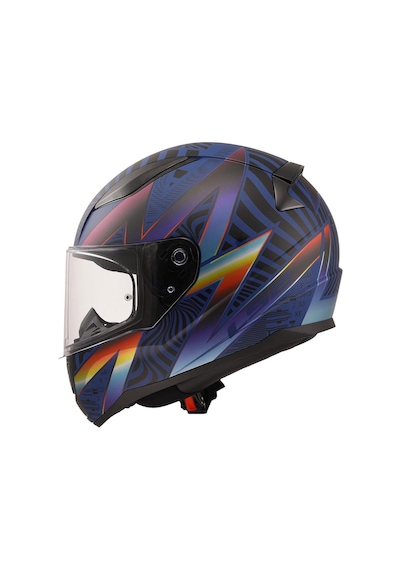 Ls2 Rapid 2 Optik Kapalı Motosiklet Kaskı Mavi - Mor