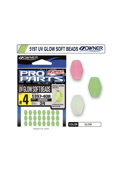 Owner 5197 Soft Beads 3 Green