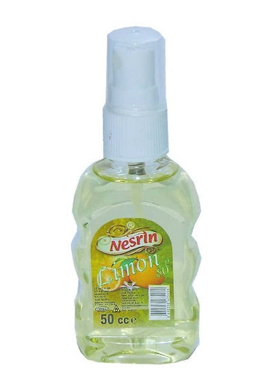 Limon Kolonyası 80 Derece Pet Şişe Sprey 50 Ml