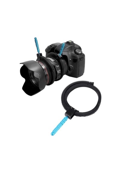 Dslr Kamera Focus Ring Ayarlı Takip Konsantrasyon Halkası Alüminyum Zoom Dişli Halka