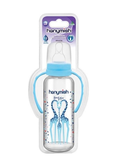 Hanymish Kulplu Cam Biberon 240 ml