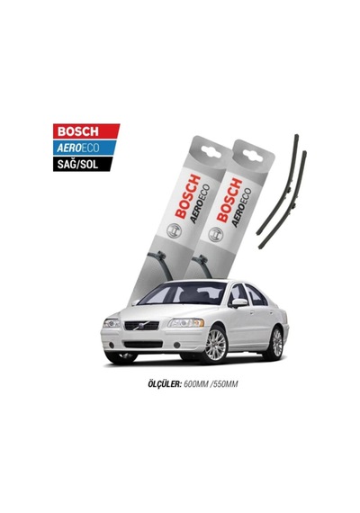 Bosch , Volvo S60 2008 Model Bosch Aeroeco Muz Silecek Takımı