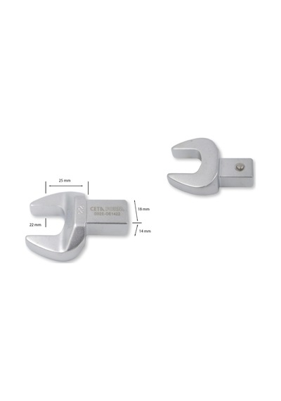 Ceta Form 22mm Açık Ağız Tork Anahtar Ucu 14x18mm D02e-oe1422