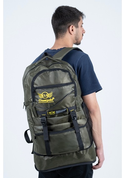 Çok Bölmeli Suya Dayanıklı Outdoor Sırt Çantası Dağcı Çantası Kamp & Günlük Kullanım Yeni Sezon Yeşil