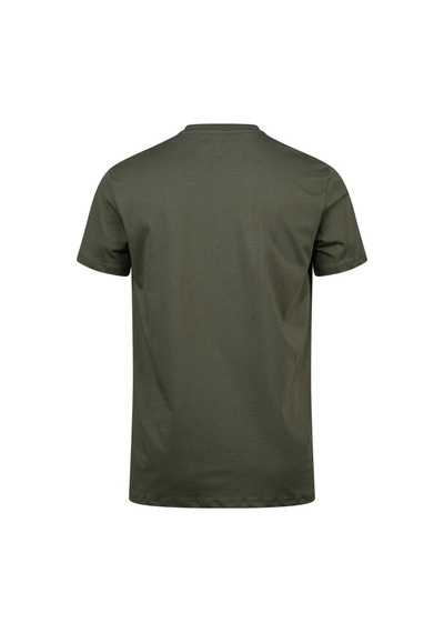 2as Alex Baskılı Erkek Sıfır Yaka T-shirt 042 Haki