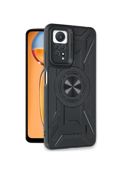 Muratech Newface Xiaomi Redmi Note 12 Pro 4g Kılıf Lincoln Silikon - Siyah