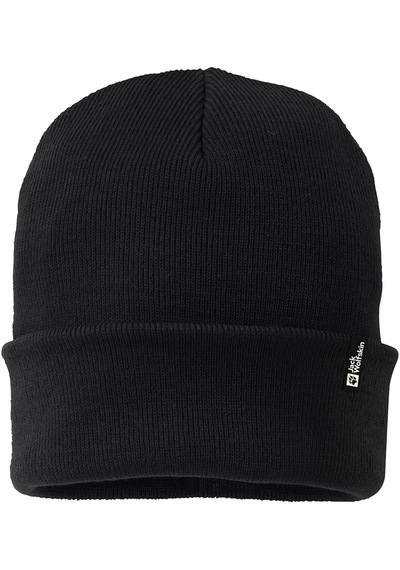 Jack Wolfskın Jack Wolfskin Rib Beanie Unisex Siyah Bere 6000