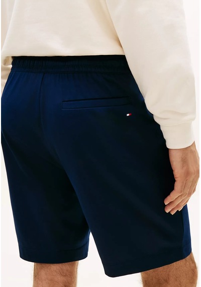 Tommy Hilfiger Erkek Regular Fit Esnek Pamuklu Örgü Kumaş Lacivert Şort
