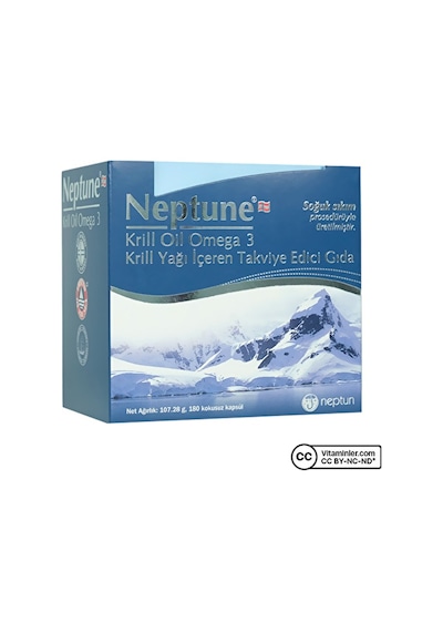 Neptune Krill Oil Omega-3 180 Kapsül