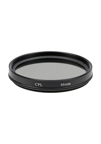 46mm Cpl Polarize Filtre Dairesel Circular Polarizasyon Yansıma Azaltıcı Metal Çerçeve Renk Doygunluğu