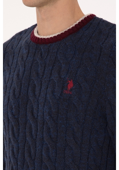 U.s. Polo Assn. Erkek Lacivert Kazak /triko 50315017-vr033 Lacıvert