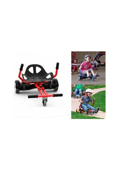 Hoverkart Elektrikli Kaykay Aparatı Tüm Modellere Uyumlu Kirmizi