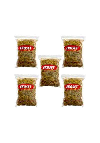 Kauçuk Paket Lastiği 120x3mm 500 Gram 5li Paket