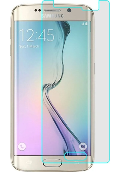 Samsung Uyumlu Galaxy S6 Edge Temperli Kırılmaz Cam Ekran Koruyucu