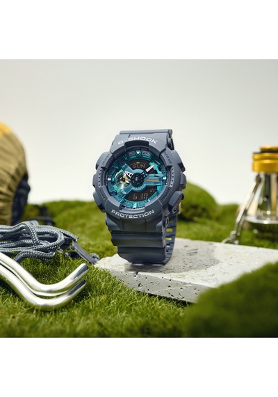 Casıo Ga-110as-2adr G-shock Analog-dijital Erkek Kol Saati Gri