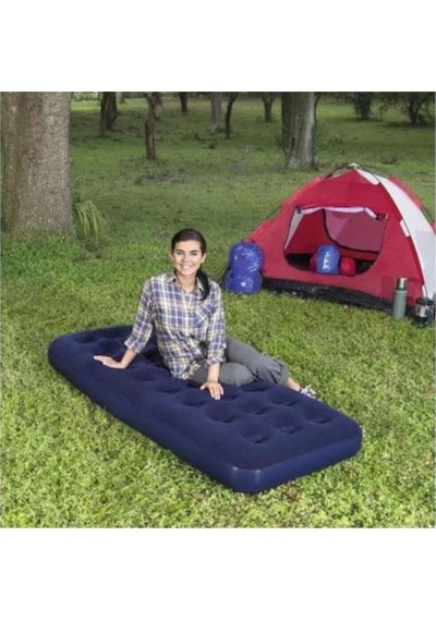 Bestway 67000,tek Kişilik Şişme Yatak 185x76x22 Cm Lacivert