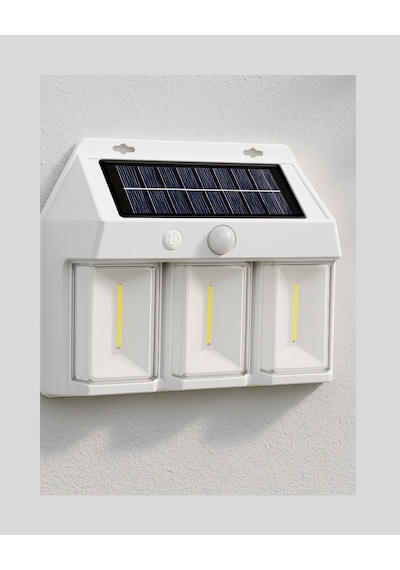 Techmrt 3 İn 1 Solar Duvar Lambası Ip65 Su Geçirmez, Hareket Sensörlü