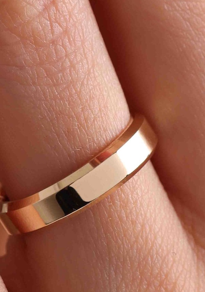 Bayar Gold 14 Ayar Altın Alyans 4 Mm
