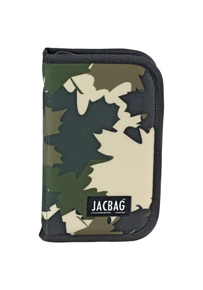 Jacbag Cover -sert Kapaklı Lastikli Kalem Kutusu Cover-haki Camoflora renkli