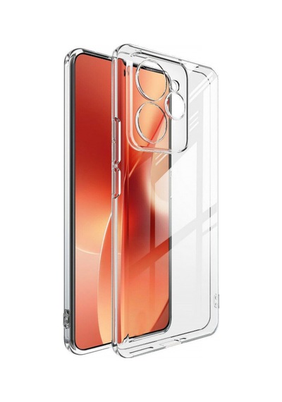 Realme 15t Kamera Korumalı Silikon Arka Kılıf Beyaz