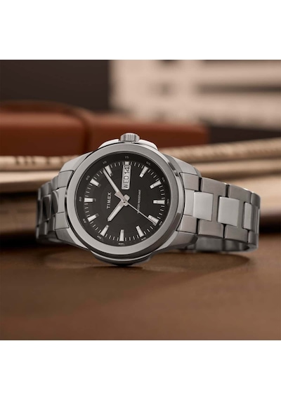 Timex Tw2y21000 Erkek Kol Saati Metalik Gri