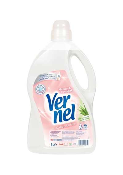 Hassas & Yumuşak Kalıcı Parfüm 30 Yıkama Çamaşır Yumuşatıcısı 1 X 3000 Ml 1000'li Set