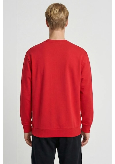 Hummel Vera Erkek Sweatshirt Kırmızı