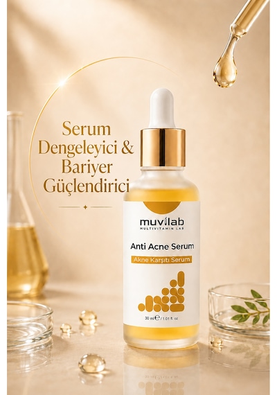 Akne Ve Siyah Nokta Karşıtı Serum Yağlı Ve Karma Ciltler İçin Leke Karşıtı Komedon Temizleyici