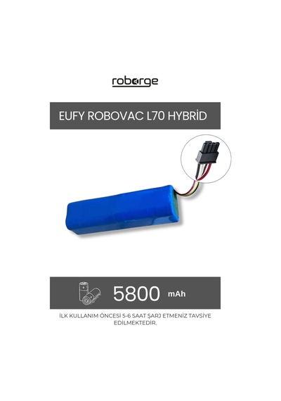 Anker Eufy Robovac L70 Hybrid Robot Süpürge Uyumlu Batarya 5800 Mah - Muadil Ürün