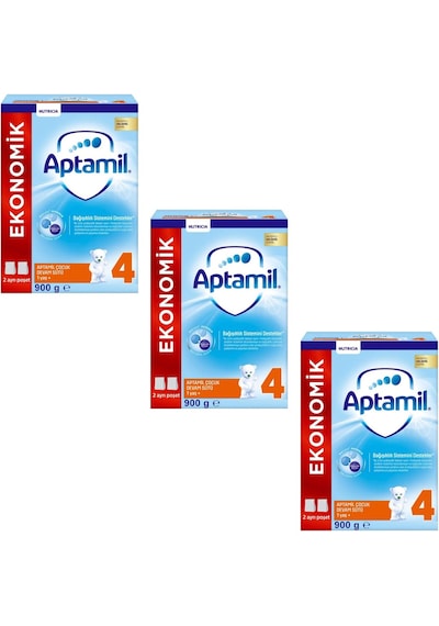 Aptamil 4 Devam Sütü 900 G 3 Adet