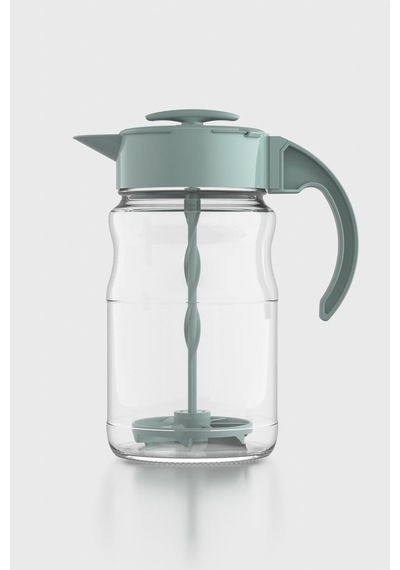 Renga Spiro 1700 Ml Yeşil Kapaklı Cam Karıştırma Sürahisi 111030