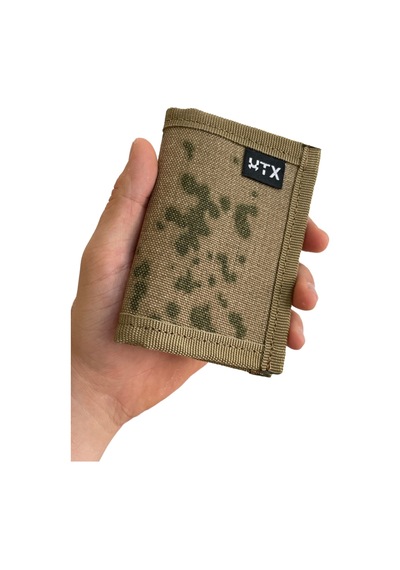 Utx Micro Cüzdan Yüksek Mukavemetli Kumaş, Kompakt Ve Dayanıklı Jandarma Kamuflaj
