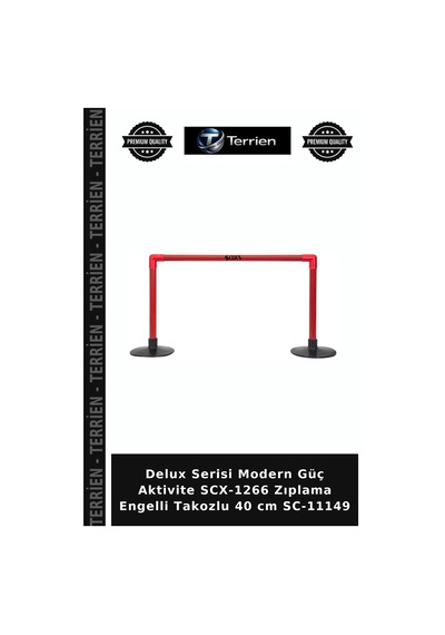 Delux Serisi Modern Güç Aktivite Scx-1266 Zıplama Engelli Takozlu 40 Cm Sc-11149 Çok Renkli