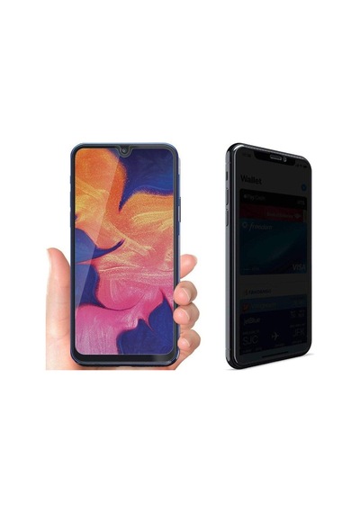 Samsung Uyumlu  Galaxy A10s Privacy Gizlilik Filtreli Hayalet Cam