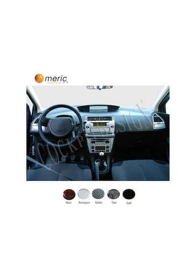 Meriç® Citroen C4 Ön Torpido Kaplama 18 Parça 2004-2010 (530156098)