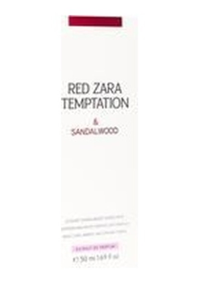 Red Zara Temptatıon & Sandalwood Extraıt De Parfum 50 Ml 1.7 Fl. Oz . Odunsu